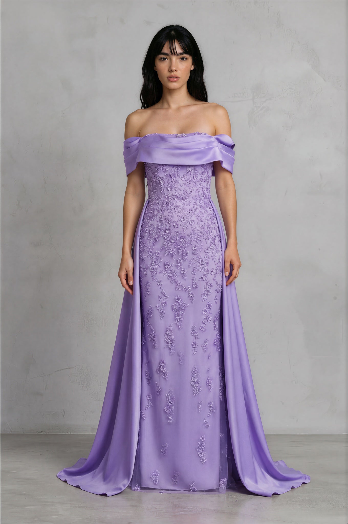 Lavande Étoile Gown