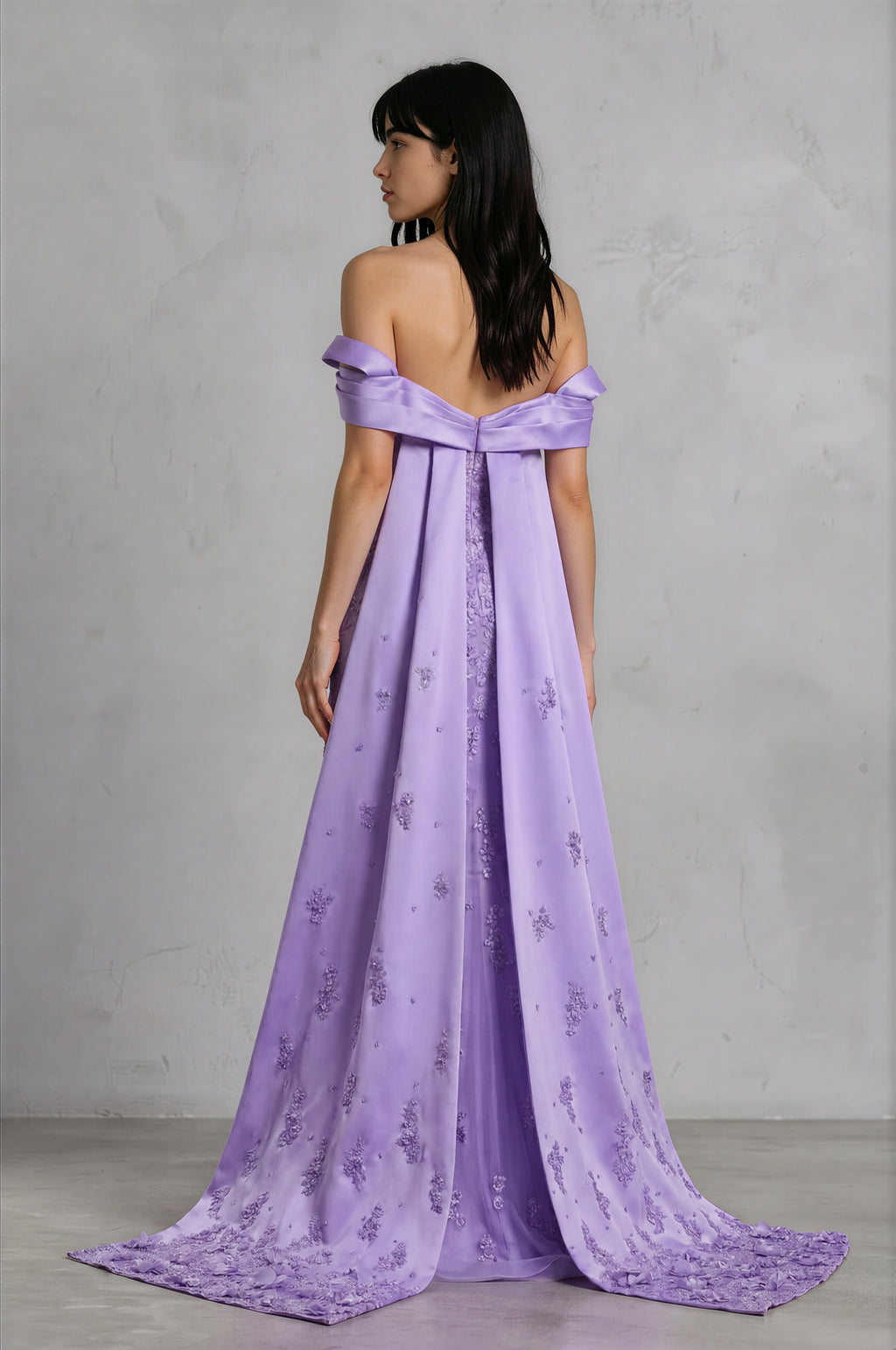 Lavande Étoile Gown