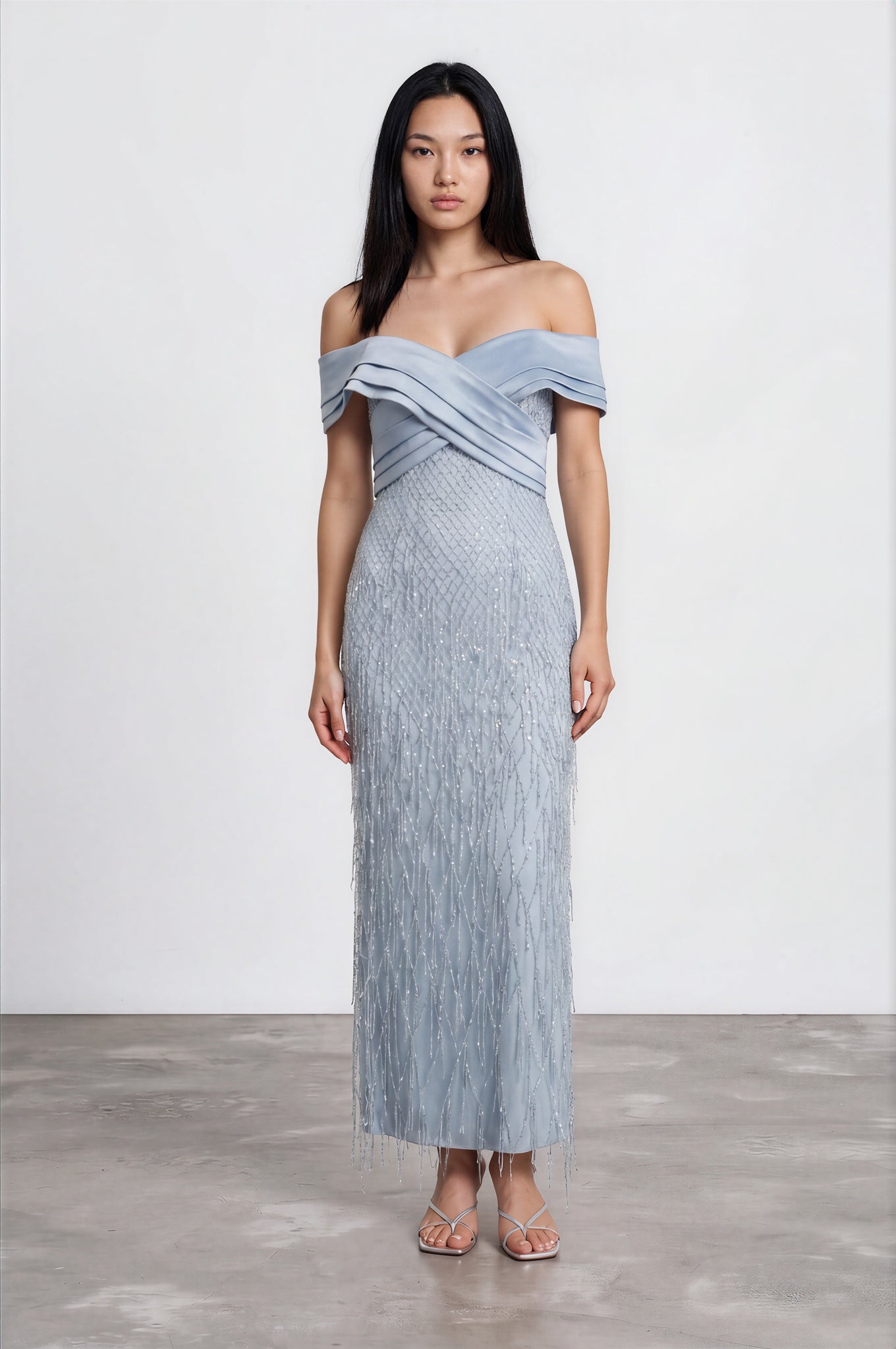 Celeste Crystal Gown
