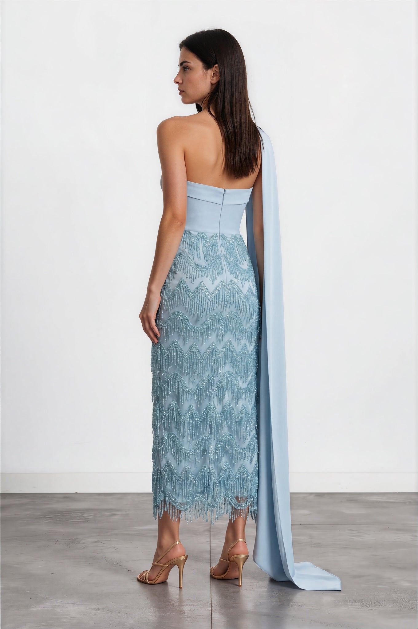 Isla Embellished Evening Gown