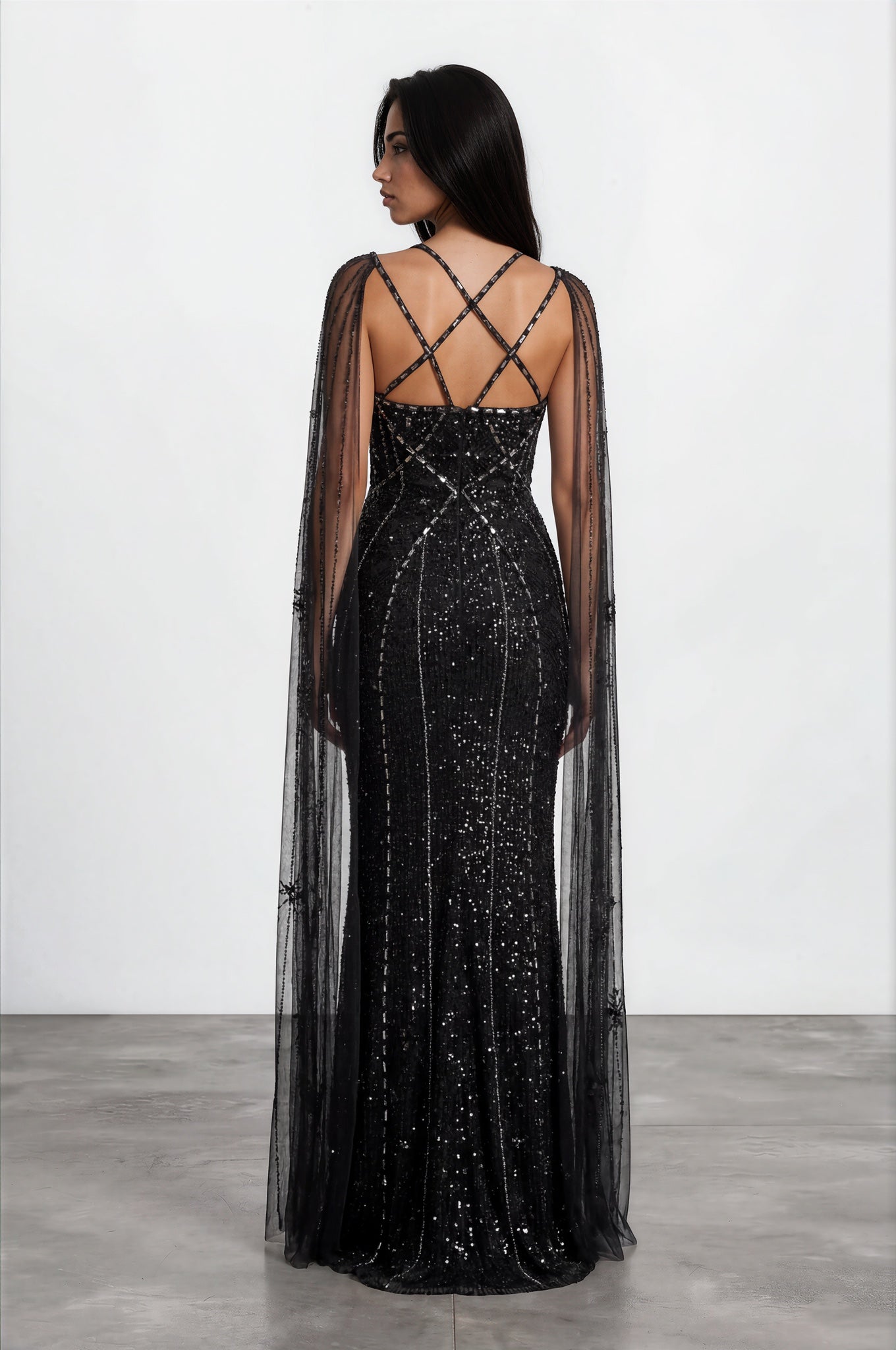 Midnight Mirage Gown